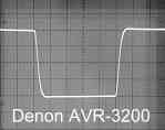 Denon AVR-3200 10 kHz Square Wave Response.