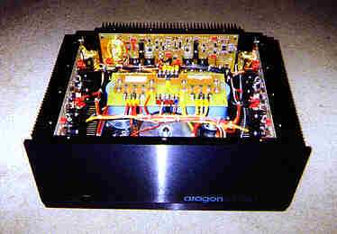 Aragon 8008x3 Inside the Chassis