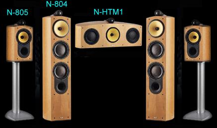 Home Theater Audio on Product Review   B W Nautilus Home Theater Speaker System   February