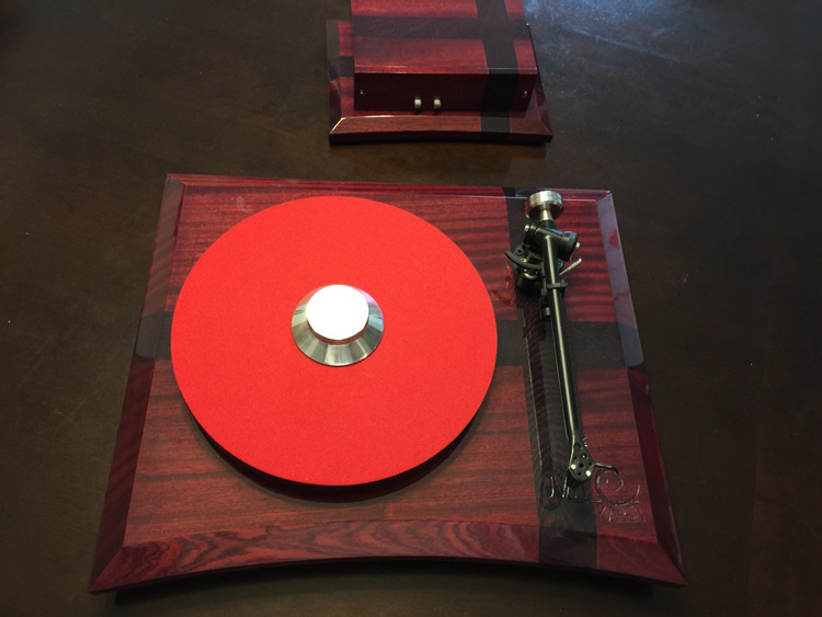 Turntable & Speed Controller Behind Turntable & Speed Controller Behind